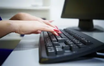 how to type with long nails